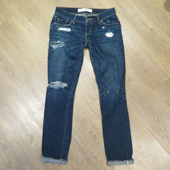 Abercromie and Fitch Skinny Jeans Distressed - Picture 3 of 14